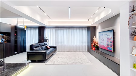 23w打造現代黑白灰風格的家156m² | 麗爾曼頓全房全屋整裝